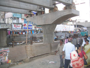 street with litter