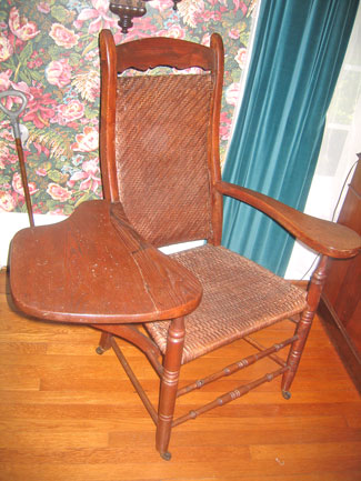 A chair in the Museum House